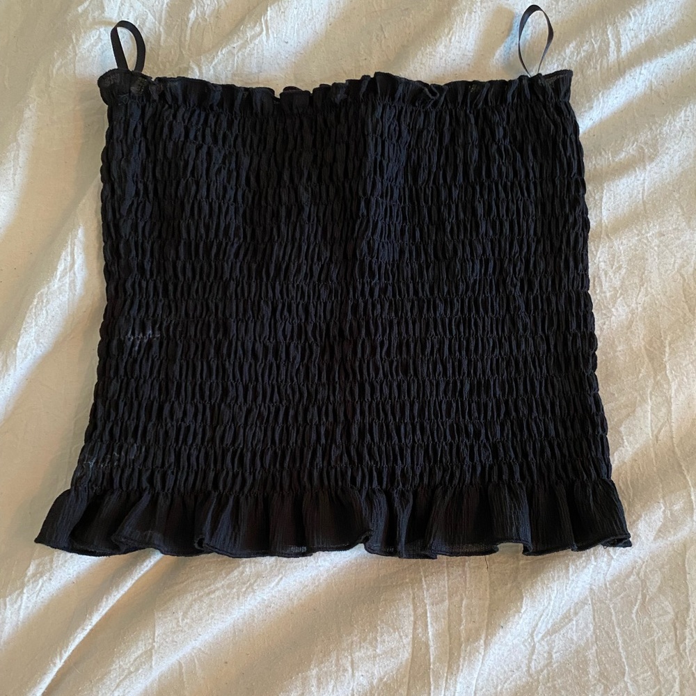 Black tube top